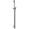 Hansgrohe Sprchová tyč Unica na stěnu se sprchovou hadicí kartáčovaný černý chrom 28631340 Hansgrohe Sprchová tyč Unica na stěnu se sprchovou hadicí kartáčovaný černý chrom 28631340