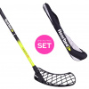 FLOORBEE Douglas 32 Black / Yellow + Stickbag Sr žltá / čierna, Pravá (pravá ruka dole), 96cm (=106cm) FLOORBEE Douglas 32 Black / Yellow + Stickbag Sr žltá / čierna, Pravá (pravá ruka dole), 96cm (=106cm)