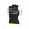 Letný cyklistický dres pánsky Alé cycling PR-S Logo čierny/biely Letný cyklistický dres pánsky Alé cycling PR-S Logo čierny/biely