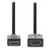 NEDIS prodlužovací High Speed HDMI 2.0 kabel s ethernetem/ 4K@60Hz/ zlacené konektory HDMI-HDMI/ černý/ bu CVGL34096BK50 NEDIS prodlužovací High Speed HDMI 2.0 kabel s ethernetem/ 4K@60Hz/ zlacené konektory HDMI-HDMI/ černý/ bu CVGL34096BK50