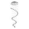 Závěsné svítidlo Luxera COIL 62410 GU10 4x50W IP20 35cm chromové Závěsné svítidlo Luxera COIL 62410 GU10 4x50W IP20 35cm chromové