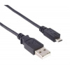 PremiumCord ku2m5f micro USB 2.0, A-B, 5m, černý PremiumCord ku2m5f micro USB 2.0, A-B, 5m, černý