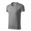 MALFINI SLIM FIT V-NECK 146 Tričko pánske 1461218 3XL 12 tmavosivý melír MALFINI SLIM FIT V-NECK 146 Tričko pánske 1461218 3XL 12 tmavosivý melír
