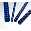 Eurosupplies plastové chrbty A4 19 mm modré 100 ks