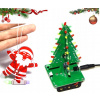 3D LED Vianočný stromček 5V DIY + LED Mikuláš DIY KIT sada na učenie sa spájkovania 3D LED Vianočný stromček 5V DIY + LED Mikuláš DIY KIT sada na učenie sa spájkovania