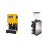 Gaggia Classic E24, yellow + Stone Espresso Pebble, chrome Gaggia Classic E24, yellow + Stone Espresso Pebble, chrome
