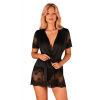 Starosta Obsessive Maderris peignoir Farba: Čierna, Veľkosť: XS/S Starosta Obsessive Maderris peignoir Farba: Čierna, Veľkosť: XS/S