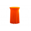 TENTino Elastický obrus SKIRTING na koktailový bistro stôl 80 cm VIAC FARIEB Farba obrusu: ORANŽOVÁ / ORANGE TENTino Elastický obrus SKIRTING na koktailový bistro stôl 80 cm VIAC FARIEB Farba obrusu: ORANŽOVÁ / ORANGE