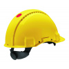 Bezpečnostná pracovná prilba 3M G3000 - farba: žltá