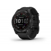 Garmin Fenix 7 Pro Solar, Slate Gray Stainless Steel, Black Band Športové hodinky s gps Garmin Fenix 7 Pro Solar, Slate Gray Stainless Steel, Black Band Športové hodinky s gps