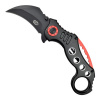 Nůž Karambit K29, kapesní klip, Red Black, SCK Nůž Karambit K29, kapesní klip, Red Black, SCK