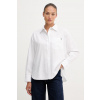 Calvin Klein Jeans košeľa dámska bavlnená LV047G126G biela XS Calvin Klein Jeans košeľa dámska bavlnená LV047G126G biela XS