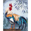 Maľovanie podľa čísel - Pestrý kohút, 40 x 50 cm, bez rámu a napnutého plátna 8596530057000 Maľovanie podľa čísel - Pestrý kohút, 40 x 50 cm, bez rámu a napnutého plátna 8596530057000