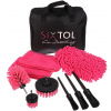 Sada na čištění aut Sixtol Car Detailing Pink 9, 9 ks (SX1212) Sada na čištění aut Sixtol Car Detailing Pink 9, 9 ks (SX1212)