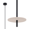 Sollux Lighting Závesné svietidlo Feltro 1, 1x čierne kovové tienidlo, be Sollux Lighting Závesné svietidlo Feltro 1, 1x čierne kovové tienidlo, be