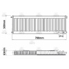 KORADO 11VK 500 x 700 SPODNE PRIPOJENIE KORADO 11VK 500 x 700 SPODNE PRIPOJENIE