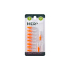 Herbadent HERo 0,8 mm náhradná medzizubná kefka 10 ks Herbadent HERo 0,8 mm náhradná medzizubná kefka 10 ks