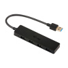 i-tec USB 3.0 SLIM HUB 4 Port passive - Black U3HUB404 I-Tec i-tec USB 3.0 SLIM HUB 4 Port passive - Black U3HUB404 I-Tec