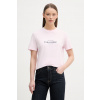 Calvin Klein Jeans tričko dámske bavlnené LV047F810G ružová S Calvin Klein Jeans tričko dámske bavlnené LV047F810G ružová S