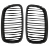 Predná maska ľadvinky Double-line BMW X5 E70 X6 E71 2007-2013 karbon Predná maska ľadvinky Double-line BMW X5 E70 X6 E71 2007-2013 karbon
