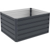 G21 Vyvýšený záhon Daisy 120 x 90 x 52 cm, plechový, antracitový G21 Vyvýšený záhon Daisy 120 x 90 x 52 cm, plechový, antracitový