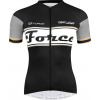 FORCE dres F RETRO UNI kr. rukáv, černo-zlatý Velikost: S FORCE dres F RETRO UNI kr. rukáv, černo-zlatý Velikost: S