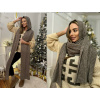 Fashionweek Dámska dlhá šatka, šatka s kapucňou 2w1 JK-CLEO Farba: CAPPUCCINO, Veľkosť: Universal Fashionweek Dámska dlhá šatka, šatka s kapucňou 2w1 JK-CLEO Farba: CAPPUCCINO, Veľkosť: Universal