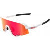 Slnečné okuliare 100% Slendale - Soft Tact White - Hiper Red Multilayer Mirror Lens uni Slnečné okuliare 100% Slendale - Soft Tact White - Hiper Red Multilayer Mirror Lens uni