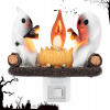 LED NOČNÁ LAMPA S OHNISKOM DUCHOVIA MOTÍV HALLOWEEN POUŽITIE DO SPÁLNE OBÝVAČKY LED NOČNÁ LAMPA S OHNISKOM DUCHOVIA MOTÍV HALLOWEEN POUŽITIE DO SPÁLNE OBÝVAČKY