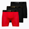 Pánske boxerky Nike Everyday Cotton Stretch 3 páry čierne strieborné/červené zlaté/čierne zlaté Pánske boxerky Nike Everyday Cotton Stretch 3 páry čierne strieborné/červené zlaté/čierne zlaté