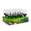 Zapichovacia solárna lampa - guľatá - farebná - 10 x 10 x 26,5 (+12,5) cm Zapichovacia solárna lampa - guľatá - farebná - 10 x 10 x 26,5 (+12,5) cm