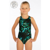 Litex Jednodielne športové dievčenské plavky 6F399 158 Litex Jednodielne športové dievčenské plavky 6F399 158