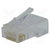 Zástrčka RJ45 PIN 8 Kat 6 Usporiad.kol 8p8c IDC,krimpovacie Zástrčka RJ45 PIN 8 Kat 6 Usporiad.kol 8p8c IDC,krimpovacie