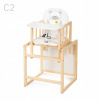 Klupś kŕmne kreslo 84 x 46 x 49 cm 774674 (Stolička Kluupś 2in1 Aga Bear White C1) Klupś kŕmne kreslo 84 x 46 x 49 cm 774674 (Stolička Kluupś 2in1 Aga Bear White C1)