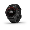 Garmin Fenix 7S Pro Solar, Silver Stainless Steel, Graphite Band Športové hodinky s gps Garmin Fenix 7S Pro Solar, Silver Stainless Steel, Graphite Band Športové hodinky s gps