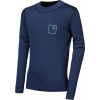 Juniorské merino triko SENSOR Df Logo Up deep blue Velikost: 140, Barva: Modrá Juniorské merino triko SENSOR Df Logo Up deep blue Velikost: 140, Barva: Modrá