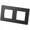Dvojitý plastový rámik čierny pre moduly MIUUN Dvojitý plastový rámik čierny pre moduly MIUUN