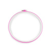 Vyšívací kruh plastový - (Ø26,4 cm) ružová Vyšívací kruh plastový - (Ø26,4 cm) ružová