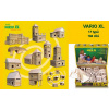 Dřevěná stavebnice - Stavebnice XL (Dřevěná stavebnice WALACHIA - Stavebnice XL; 184 dílků) Dřevěná stavebnice - Stavebnice XL (Dřevěná stavebnice WALACHIA - Stavebnice XL; 184 dílků)
