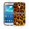 Silikónový obal Samsung Galaxy S IV Mini – Leopard žltá