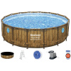 Bestway Power Steel Wood Swim Vista 4,88 x 1,22 m 56725 Bestway Power Steel Wood Swim Vista 4,88 x 1,22 m 56725