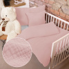 Biante Detské mušelínové posteľné obliečky do postieľky Nature MSN-078 Púdrovo ružové Do postieľky 90x140 a 50x70 cm Biante Detské mušelínové posteľné obliečky do postieľky Nature MSN-078 Púdrovo ružové Do postieľky 90x140 a 50x70 cm