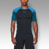 Pánske kompresné tričko Under Armour HeatGear ARMOUR SCOPE Čierno / modré S Pánske kompresné tričko Under Armour HeatGear ARMOUR SCOPE Čierno / modré S