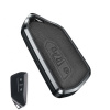 Skoda 3 tlačidlá smart keyless hliníkové + kožené puzdro Skoda 3 tlačidlá smart keyless hliníkové + kožené puzdro
