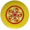 Frisbee disk UltiPro Five Star žltá 175g