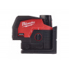 Bezdrôtový krížový a bodový laser MILWAUKEE M12 CLLP-301C (1 x 3,0 Ah batéria + USB nabíjací kábel) Bezdrôtový krížový a bodový laser MILWAUKEE M12 CLLP-301C (1 x 3,0 Ah batéria + USB nabíjací kábel)