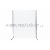 Paraván obojstranný magnetický s lištou K 120 x 150 cm Paraván obojstranný magnetický s lištou K 120 x 150 cm