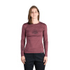 Northfinder Dámske dlhorukávové tričko z merino zmesi AILA rosewine L TR-6031OR Northfinder Dámske dlhorukávové tričko z merino zmesi AILA rosewine L TR-6031OR