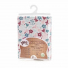 XKKO BMB Plachta s gumou do postieľky 120x60 - Flowers&Birds For Girls XKKO BMB Plachta s gumou do postieľky 120x60 - Flowers&Birds For Girls