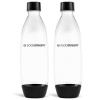 SODASTREAM FUSE 2x1l Black - náhradné plastové fľaše na sódu vhodné do umývačky - čierne SODASTREAM FUSE 2x1l Black - náhradné plastové fľaše na sódu vhodné do umývačky - čierne